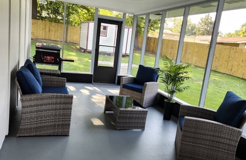 Columbus House | Spacious 4BR Home, Screened Porch, Fenced Yard, Pet-Friendly, 7 Min to Benning