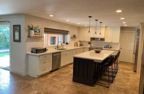 Laie House | Spacious 5 bdrm Home steps from Hukilau Beach, AC, Ocean Views, 30-day