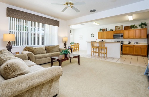 Legacy Park Villa | ⭐ Spacious 5 bed, 4 bath Property | Games Room | Private Pool | Mins to Disney ⭐