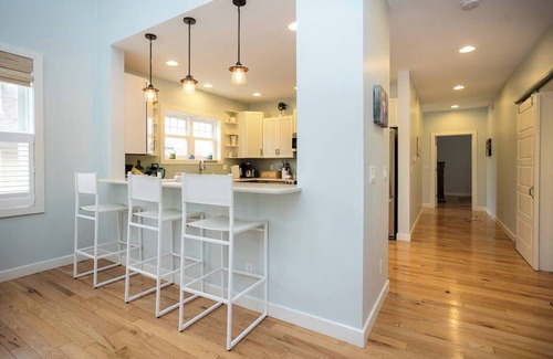 Michigan City House | Spacious 5-bedroom house, deluxe outdoor kitchen, and a short walk to the beach