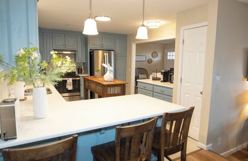 Prairie Grove Other | Spacious 5-bedroom farmhouse with country views in charming Prairie Grove