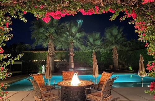 Rancho Santana House | Spacious 5-bedroom house with Amazing Pool/Spa near Polo Fields in Indio