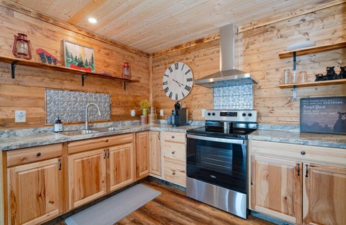 Indian Rock Springs Cabin | Spacious 5 BR Cabin Stunning Mountain View w HOT TUB