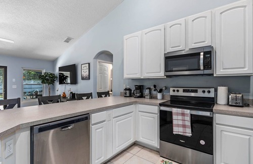Legacy Park Villa | Spacious 5BR Family Villa w/Private Pool, Spa & Close to Disney