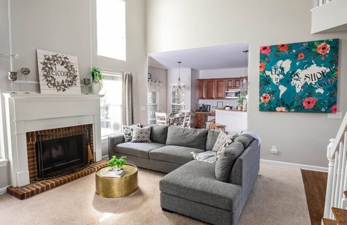 Charlotte House | Spacious 5BR Home w/Patio, Fire Pit & Pet-Friendly