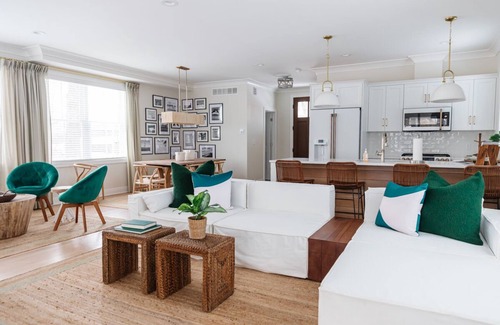 Michigan City House | Spacious 6BR Retreat w/Golf Cart + Fire Pit