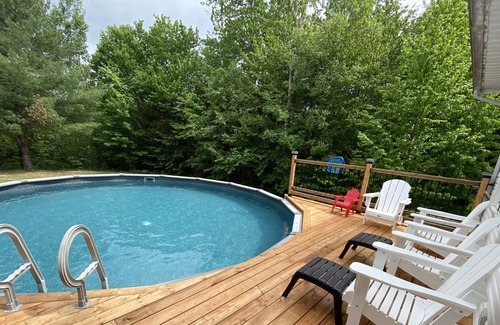 Potton Cottage | Spacious and beautiful cottage with pool in Eastern Townships