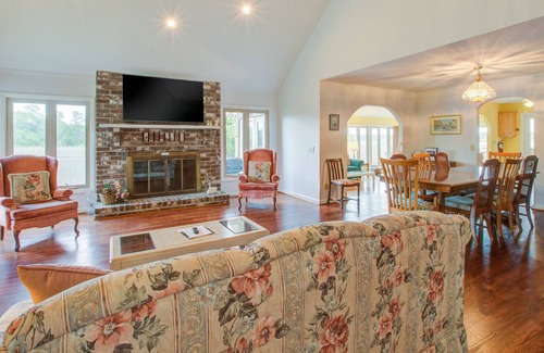 North Charleston House | Spacious and inviting riverview home with a private pool, screened porch