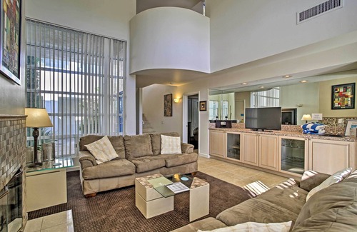 Cathedral City Resort | Spacious and stylish two-story villa