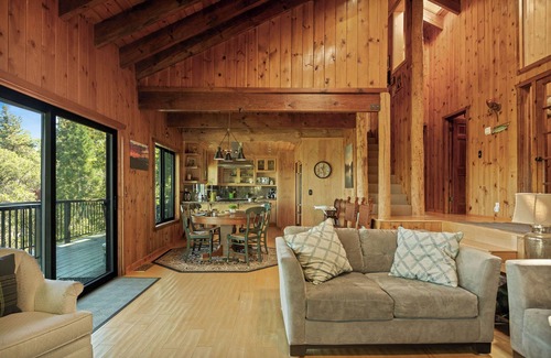 Green Valley Lake Cabin | Spacious and cozy 3 bedroom 2 bath cabin in the tree line of Green Valley Lake