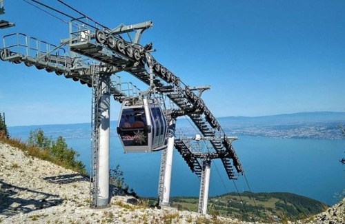 Thollon-les-Memises Apartment | Spacious apartment near slopes with private parking