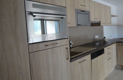 Sallanches Apartment | Spacious apartment for 2 people in new building, terrace with Mont-Blanc view