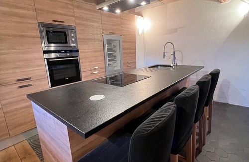 Allos Ski Chalet | Spacious, authentic farmhouse chalet