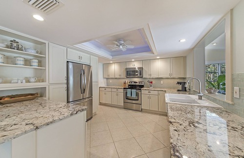 Bonita Shores House | Spacious beach house 2 miles to Bonita Beach with pool and hot tub! Pets welcome