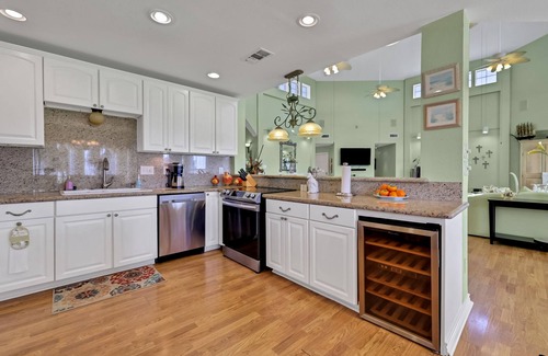Indian Beach House | Spacious beach home with full kitchen, washer/dryer, big balcony & great views