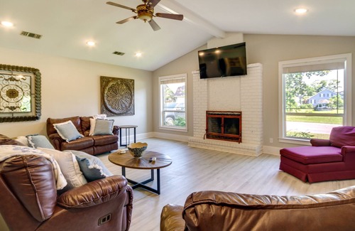 Biloxi House | Spacious Biloxi Home w/ Patio + Private Yard!