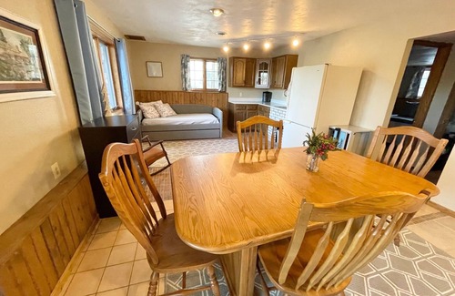 Wautoma Cabin | Spacious cabin on tranquil lake with kayaking, fishing. Arcade games, pool table