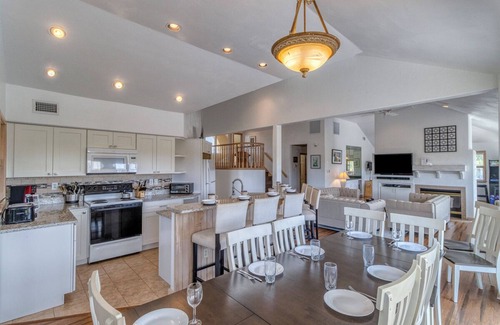 Carova Beach House | Spacious canalfront home w/pool & hot tub on the 4x4 beaches of Carova!