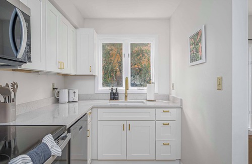 Historic Downtown Savannah Apartment | Spacious Carriage House| King Beds + Free Parking!