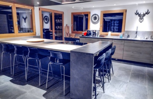 Landry Ski Chalet | Spacious chalet with spa