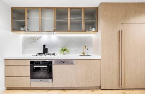 Melbourne Central Business District Apartment | Spacious Collins St Apartment with City View + Gym