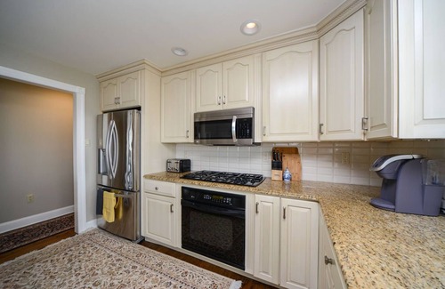 South End Condo | Spacious Corner Property! One house off the beach