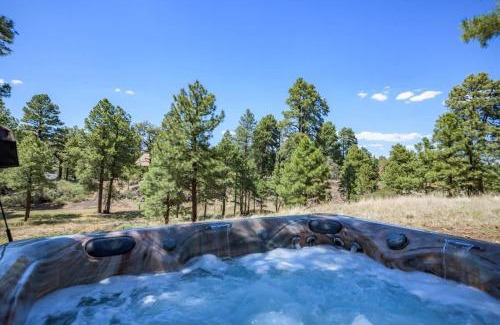 Flagstaff House | Spacious Cozy Cabin Retreat on 5-Acres with HotTub