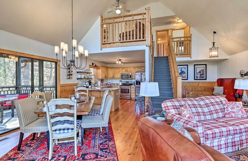 Ellijay Cottage | Spacious Ellijay Resort Home w/Hot Tub!