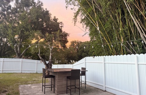 Carrollwood House | Spacious Family Dog Friendly Near TPA Airport Mall Highway 3 Bedroom Fenced Yard