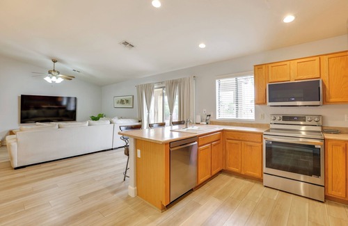 Mountain Vista Ranch House | Spacious & Fenced Yard: Relaxing Home in Surprise
