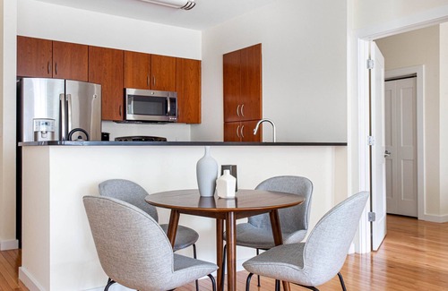 Fenway–Kenmore Apartment | Spacious Fenway 2BR w/Gym, steps from Fenway Park, by Blueground