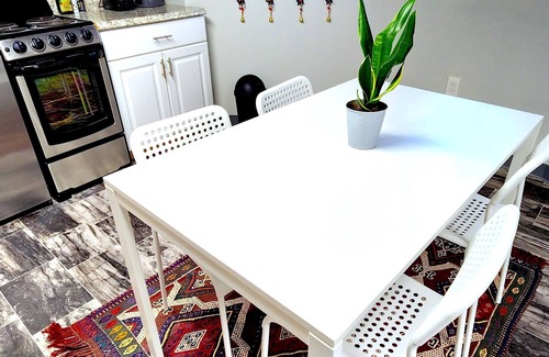 West New Haven Apartment | Spacious Garden Apartment with Office and Private Entrance