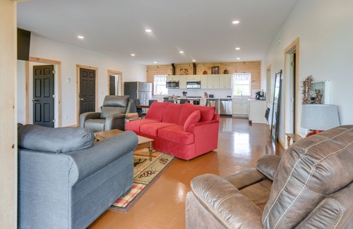 Greene Cabin | Spacious Greene Cabin Rental on 650-Acre Vineyard!