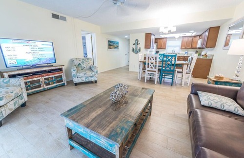 Avon By The Sea Condo | Spacious Ground Floor Condo - Steps to the Pier, Beach & Large Heated Pool!