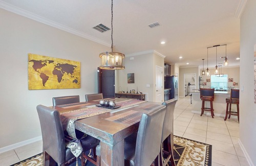 St. Augustine House | Spacious home close to world golf village with enclosed yard and firepit