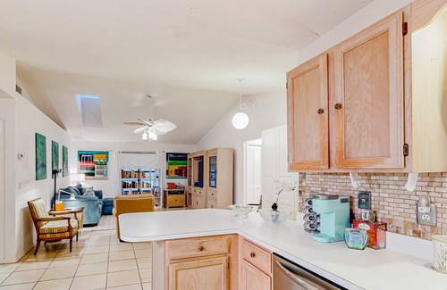 Port Malabar House | Spacious home near the Ocean overloooking the Preserve with enclosed Patio & W/D