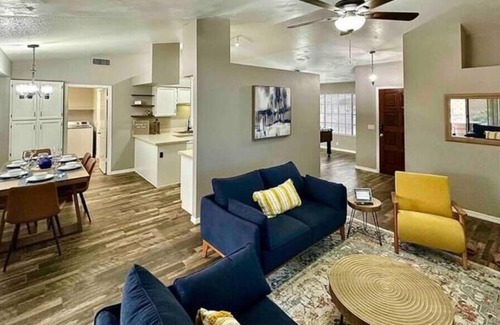 La Buena Vida House | Spacious Home Walk to Stadium Attractions and Dining With Fire-Pit and Grill