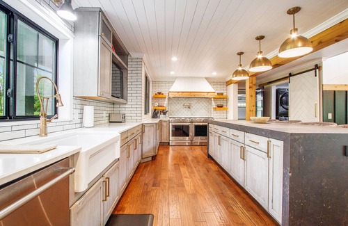 Saint Joseph House | Spacious home with game room, hot tub, fireplace, fast WiFi & home theater