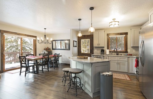 Whitefish House | Spacious home with great amenities and close to skiing - pool, hot tub, whitefish lake access