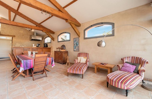 Marciac House | Spacious House in Marciac with Private Pool and Terrace