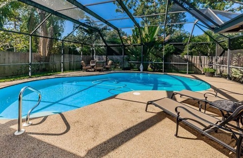 Seminole House | Spacious House w/Heated Pool and Game Machine - minutes from the Beach