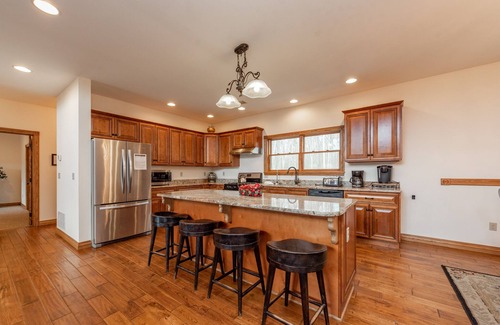 Oakland House | Spacious Lake Escape w/Game Room & Views