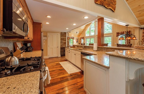 Oakland House | Spacious Lake Escape w/Hot Tub & Fire Pit