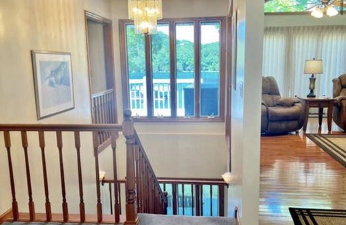 La Follette House | Spacious Lake house with Double Boat Dock & Gently Sloping Lot