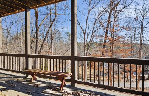 Serenity Bay Cabin | Spacious Lake Keowee Cabin with Boat Slip access