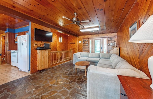 Paradise Point House | Spacious Lakefront w/Games & Sunroom