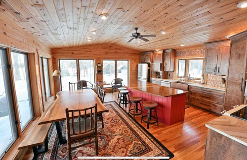 Hayward Cabin | Spacious lakeside retreat with commanding lake views and upgraded interior