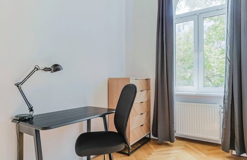 Stuwerviertel Apartment | Spacious Leopoldstadt 3BR, Furnished + Balcony, by Blueground