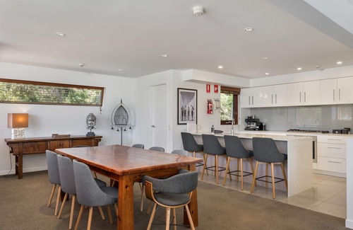 Thredbo Apartment | Spacious luxury in the village, gas fire, spa bath, Foxtel, expresso machine, BBQ & private Balcony