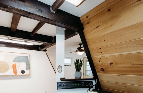 Stamford Ski Chalet | Spacious Modern A-Frame w/Private Pond, Expansive Outdoors / Skiing / hiking!